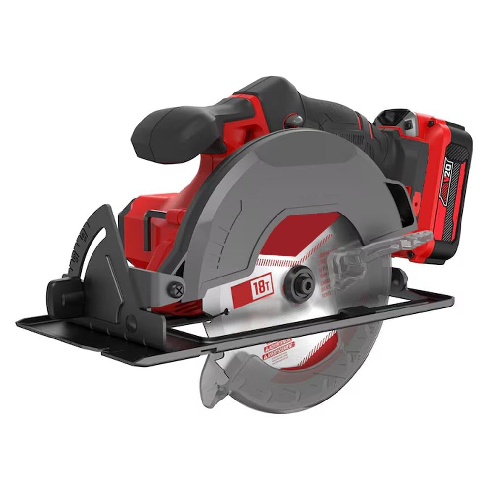 V20 20-volt Max 6-1/2-in Cordless Circular saw kit (Battery Included and Charger Included)