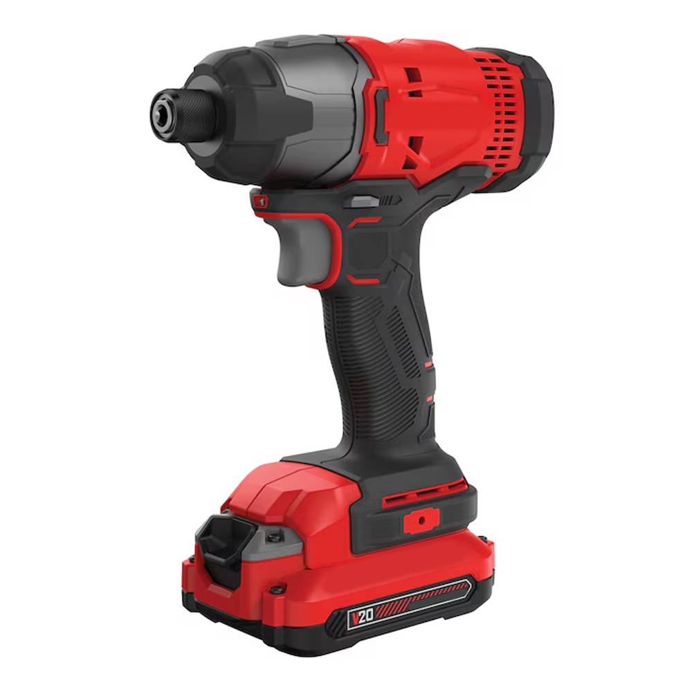V20 20-volt max 1/4-in Cordless Impact Driver (Battery Included and Charger Included )