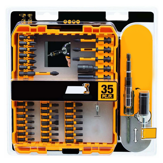 Impact Ready Screwdriving Set, 35-Pieces