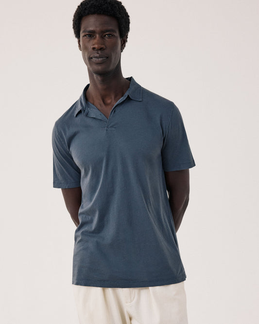Polo Homme en Jersey de Coton Léger Carbone Light Polo